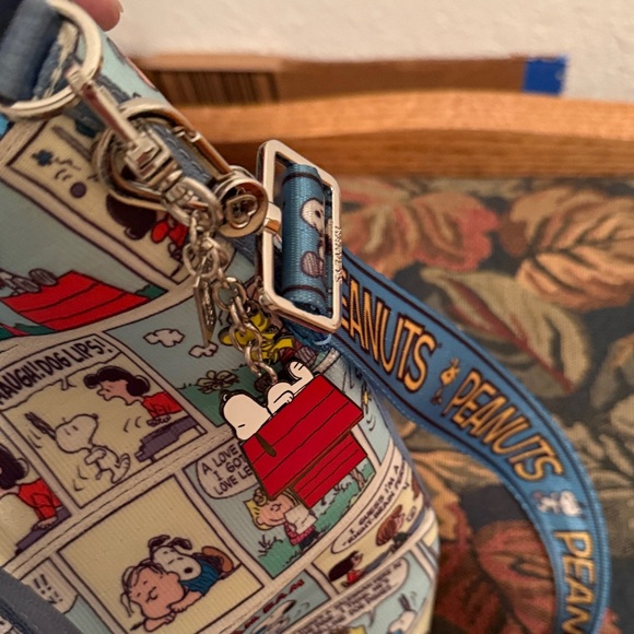 Harveys Peanuts Comic Strip Tote - Blue and Multicolor - Picture 6 of 6